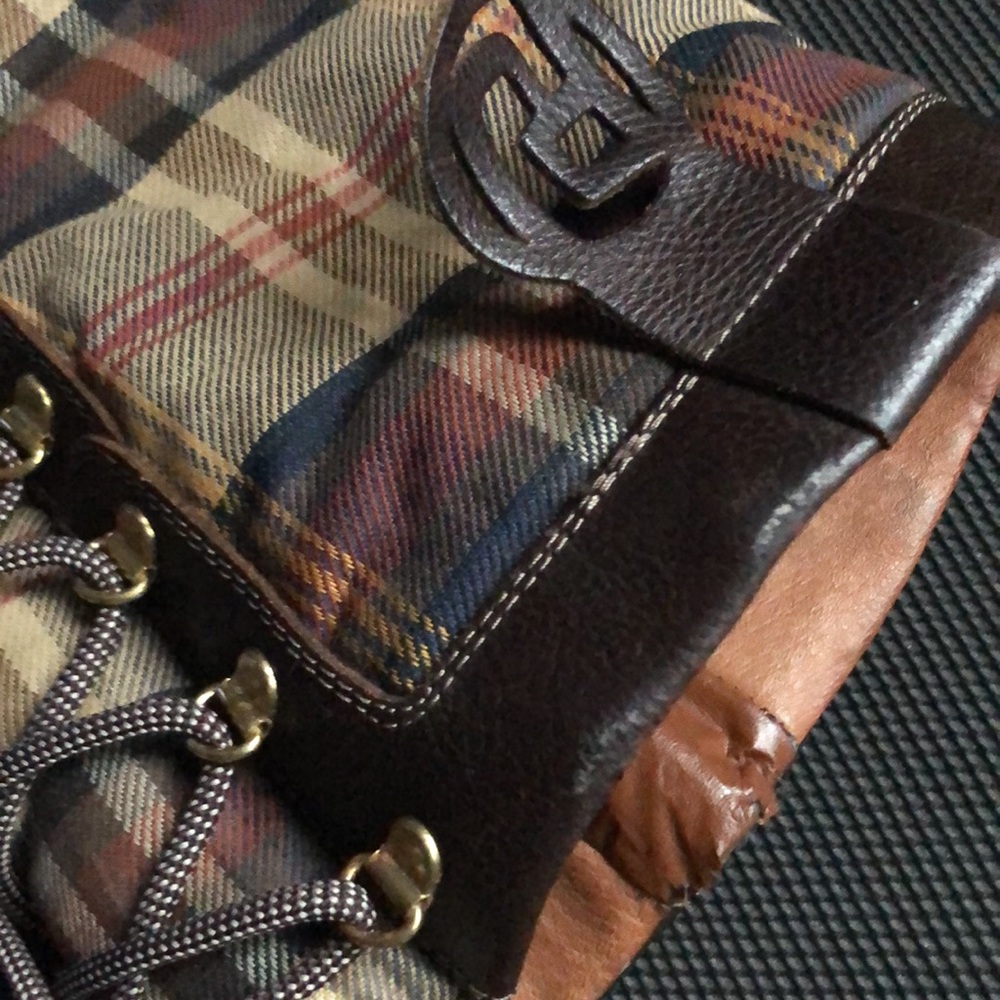 PAJAR (EUR 39) leather plaid boots - Picture 5 of 15